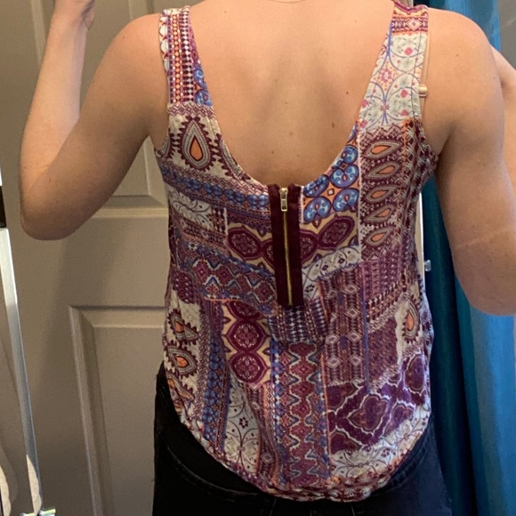 Patterned tank top - Picture 3 of 4